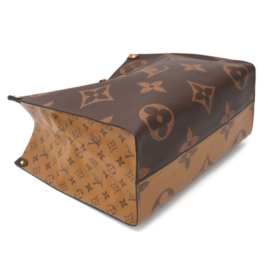 Louis Vuitton On The Go GM Monogram Canvas Brown Tote Bag - Picture 6 of 8